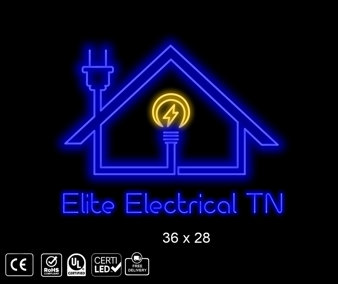 Updated custom neon sign for Jay McIntosh
