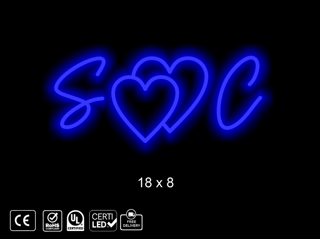 Custom Neon sign for Chad