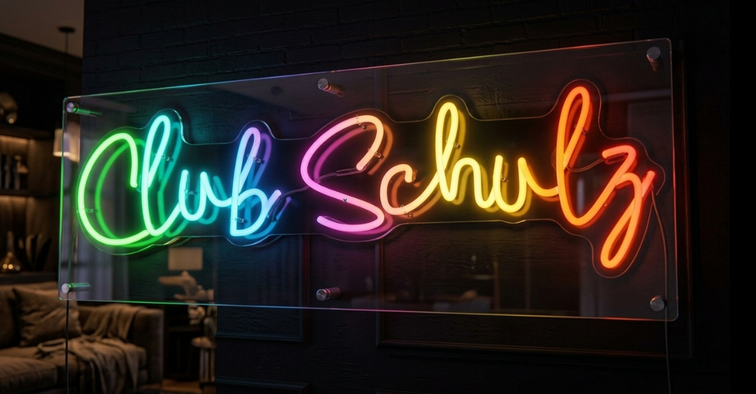 Custom Neon sign for Danny Schulz