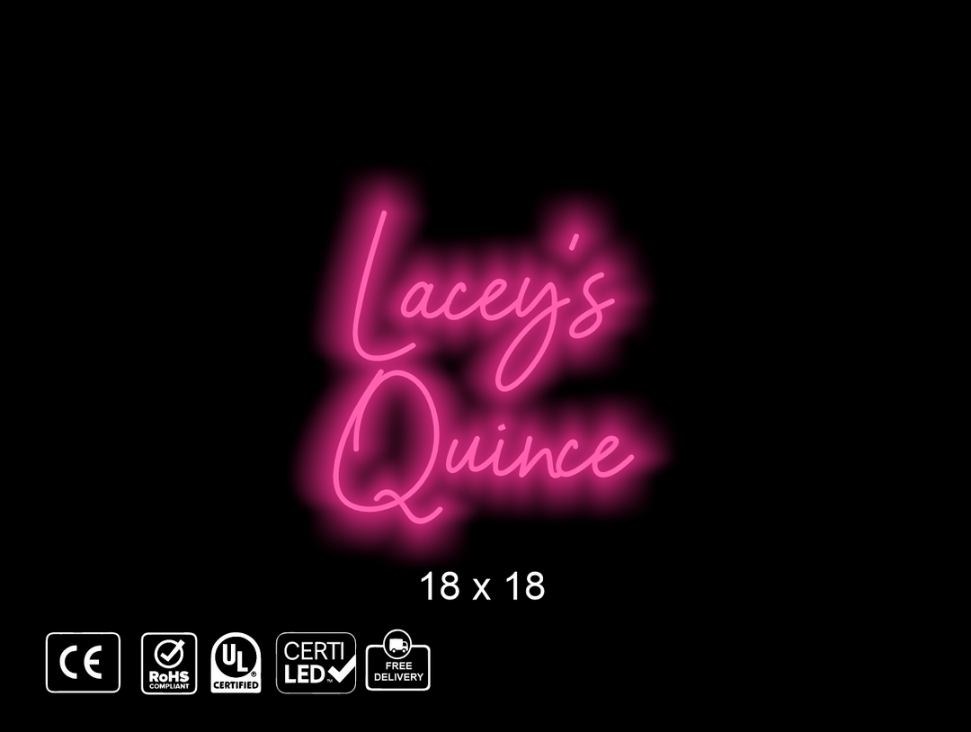 CUSTOM NEON SIGN FOR Cjrodriguez95