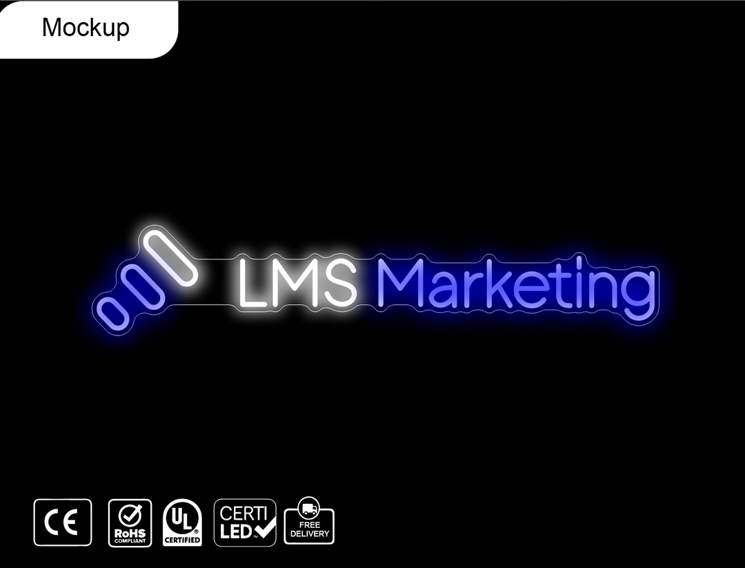 Custom neon sign for Lucas