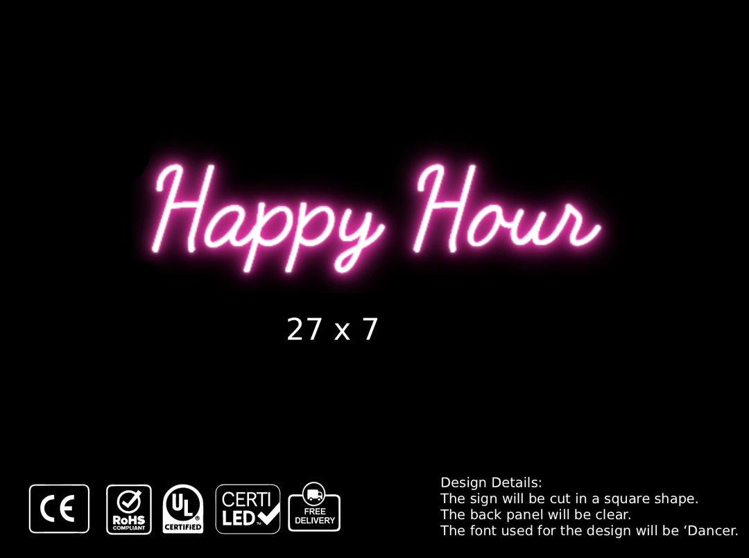 Custom Neon Sign for Elfinize ( Dancer Font )
