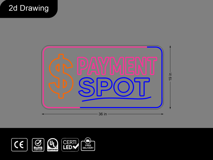 Custom Neon sign for Bilal