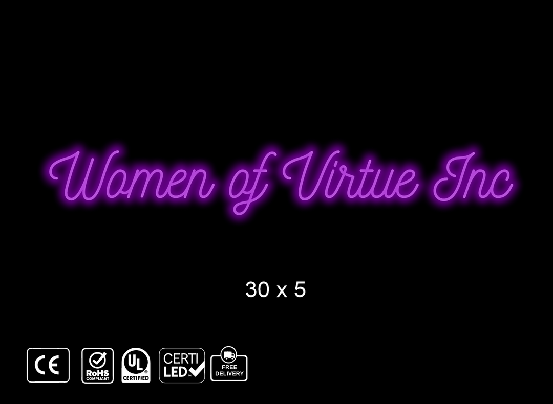 Custom Neon sign for wovlife