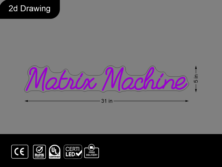 Custom LED Neon Sign for Delilah Papka