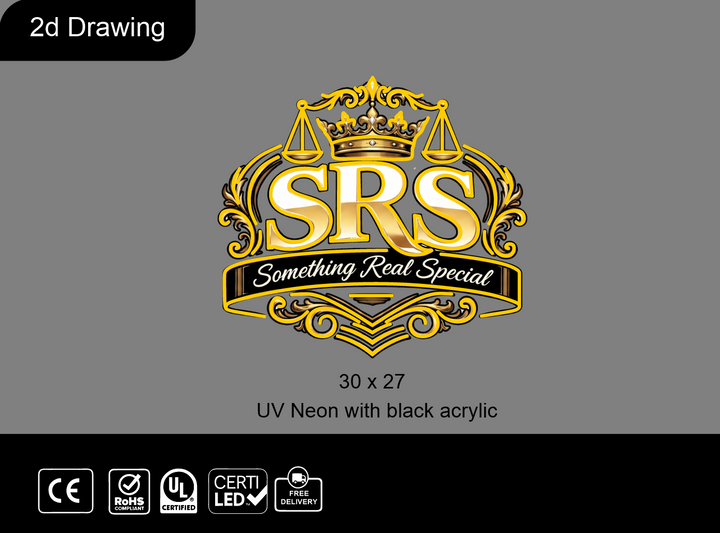 Custom Neon sign for Kevonnie Spragley
