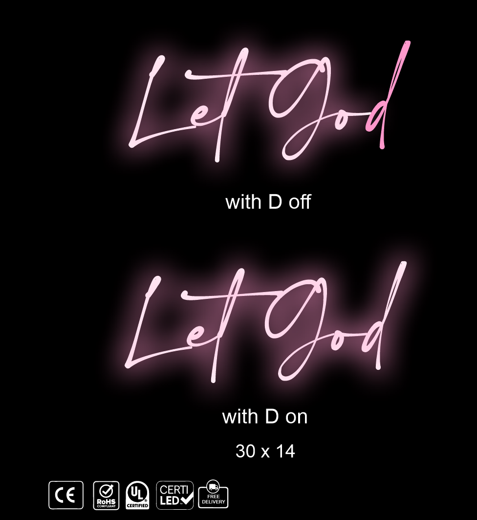 Updated custom neon sign for Alysia Reiner