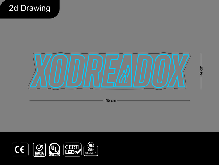 Custom Neon sign for Ayo Beckley