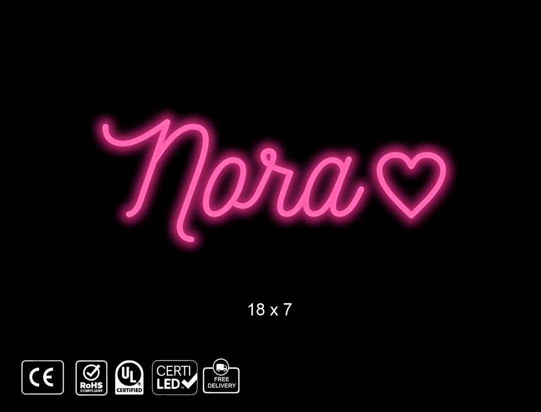 Custom Neon sign for Adrienne Rolon