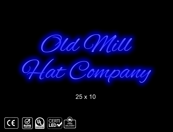 custom Neon sign for Brandon