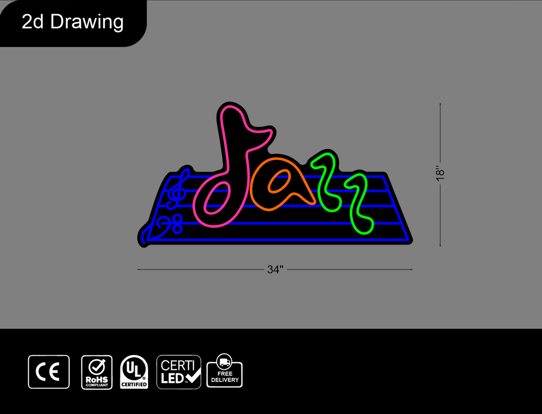 Custom Neon sign for Yezuri
