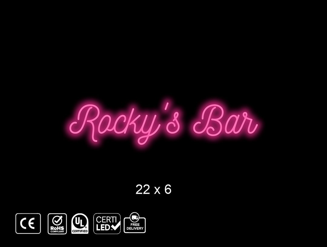 Custom Neon sign for Mnj5460
