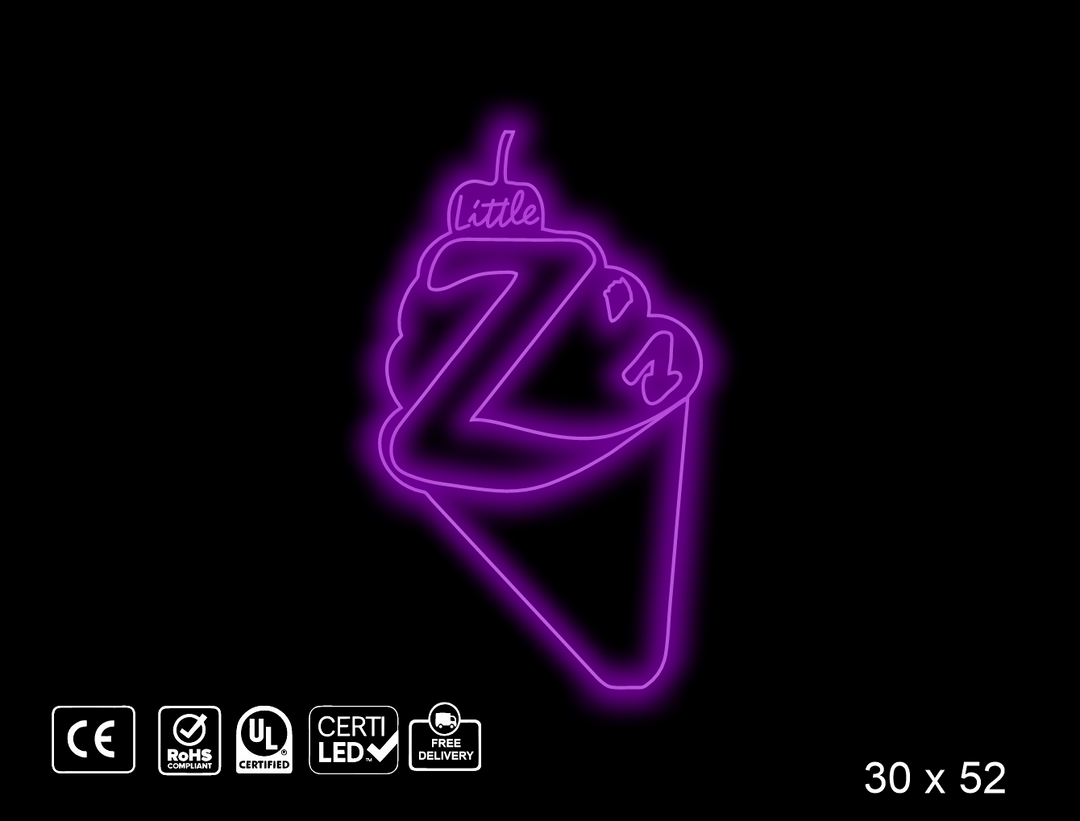 Custom Neon sign for samantha richards