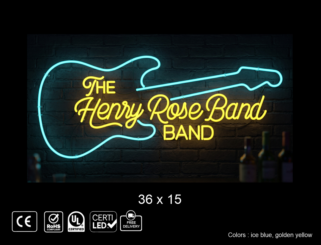Custom Neon Sign For :Tom Henry