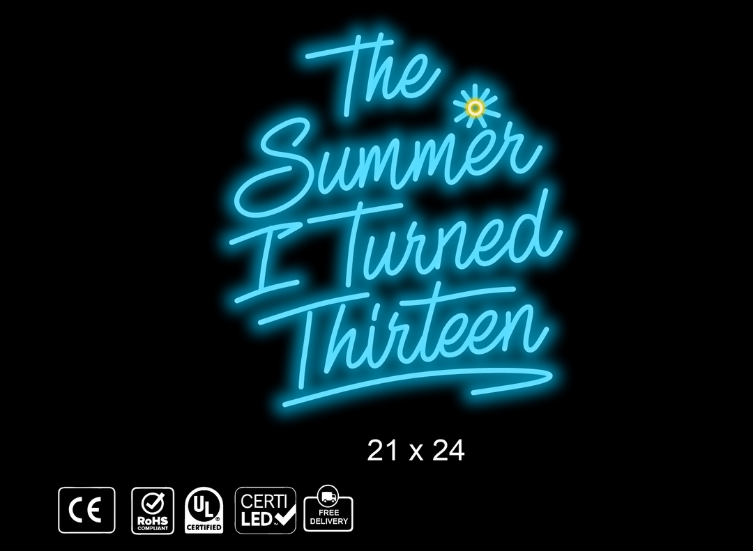 Custom Neon sign for Matthew Trager