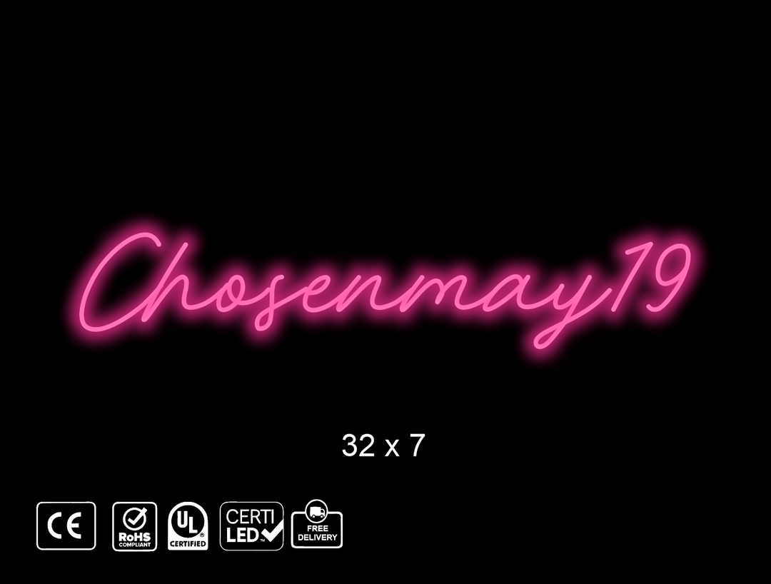 Custom Neon sign for Hinojosa8b