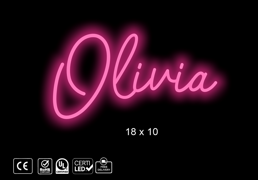 Custom Neon sign for Ericka Norris