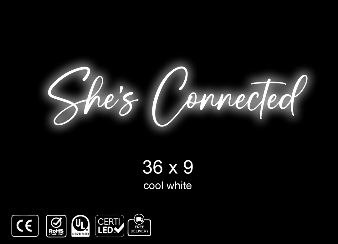 custom neon sign for Lisa Reece
