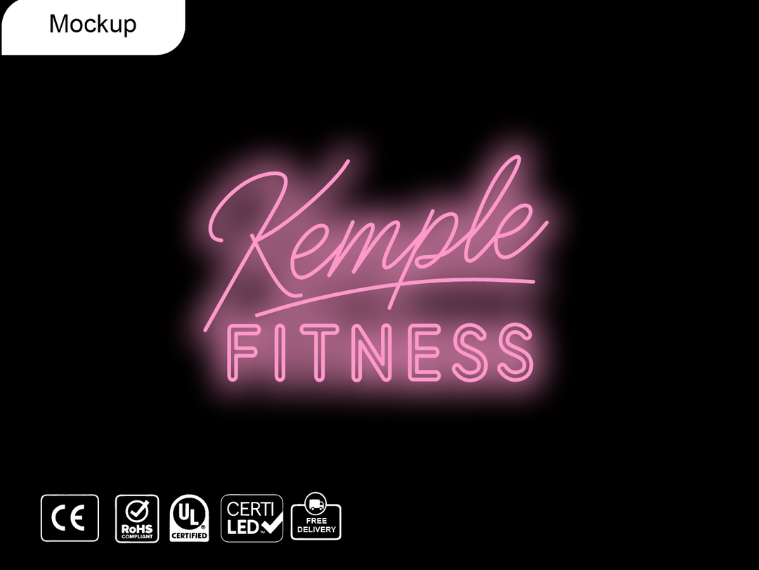 Custom Neon sign for Jess Kemple