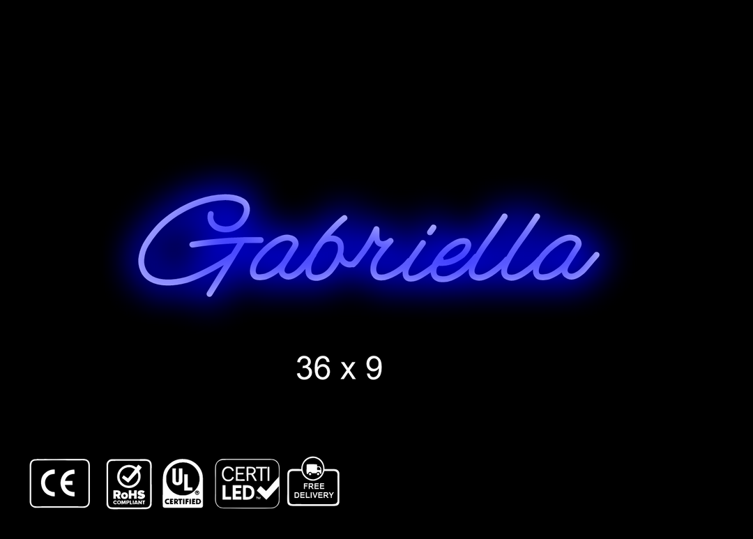 custom neon sign for Amy Rammel