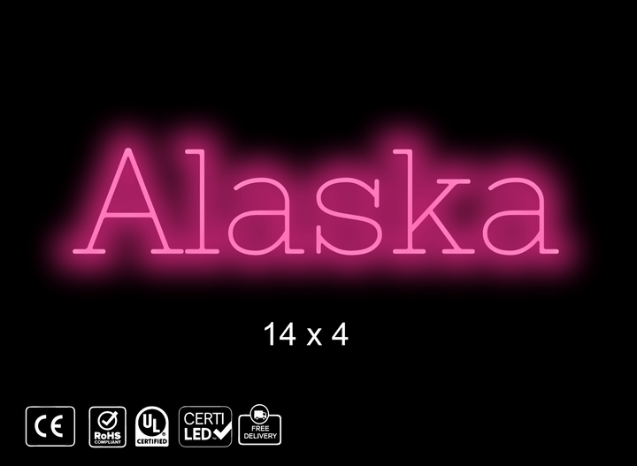 custom Neon sign for M.E. Allen