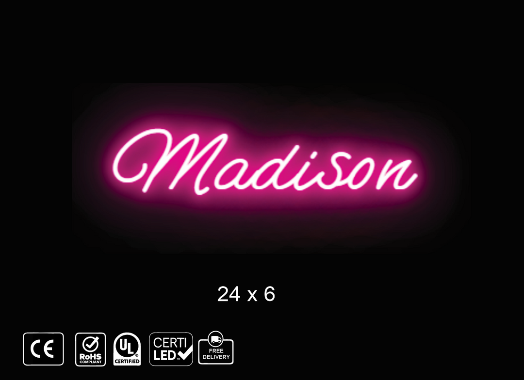 Custom Neon sign for Nancy palacios