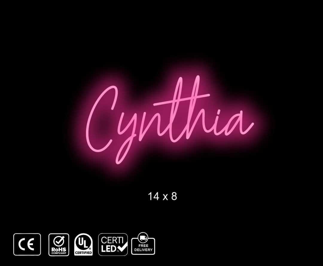 custom neon sign for Lizangel