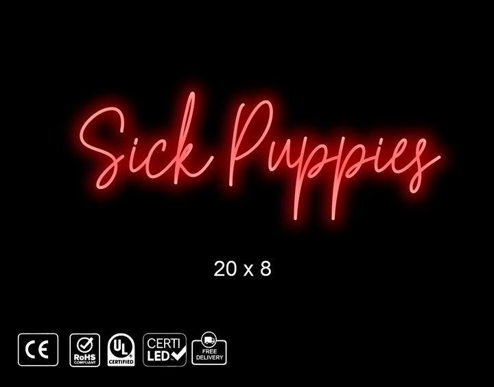 Custom neon sign for Joey Apex