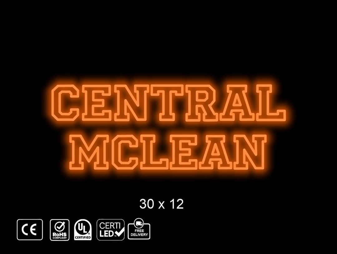 Custom Neon sign for Steven R Sorenson