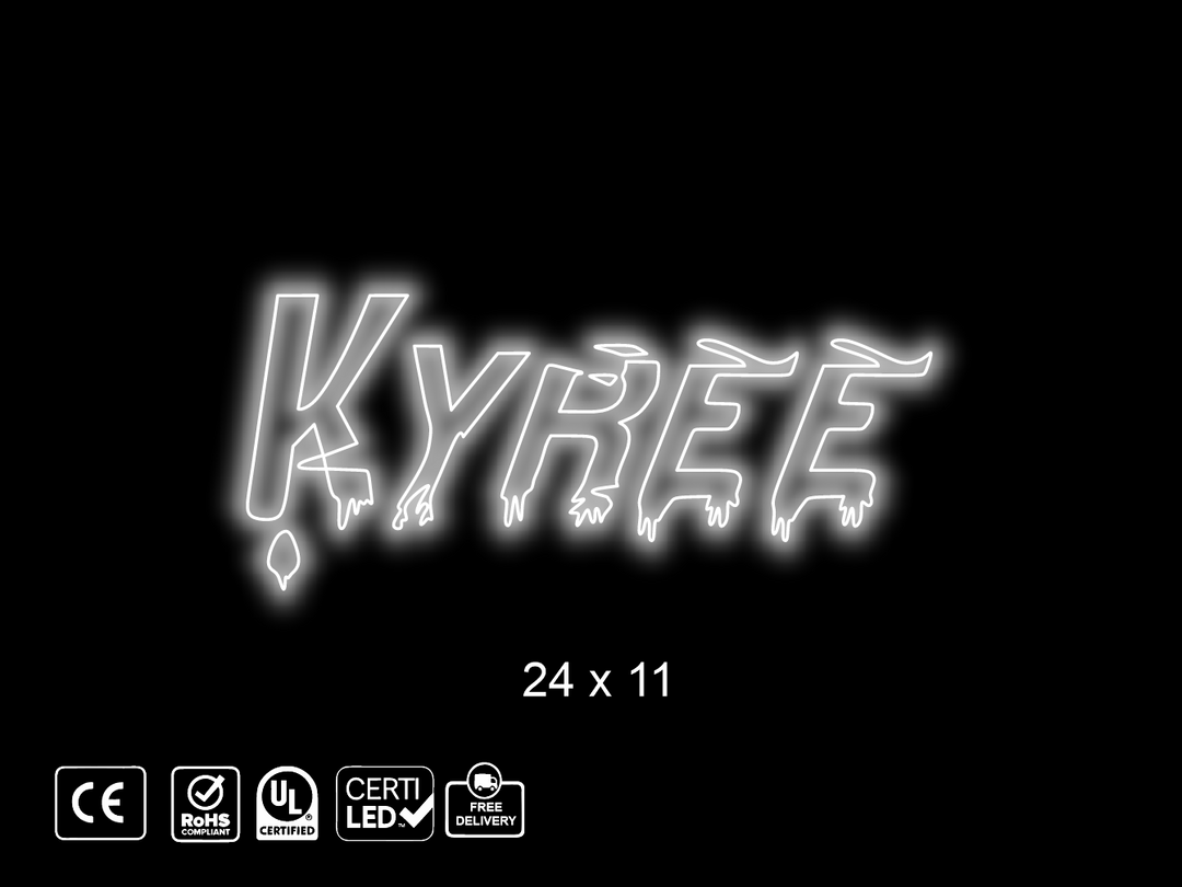 Custom Neon sign for Kyle Estabillo