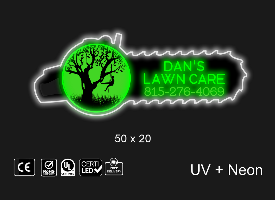 Custom Neon sign for Darien Dirkes