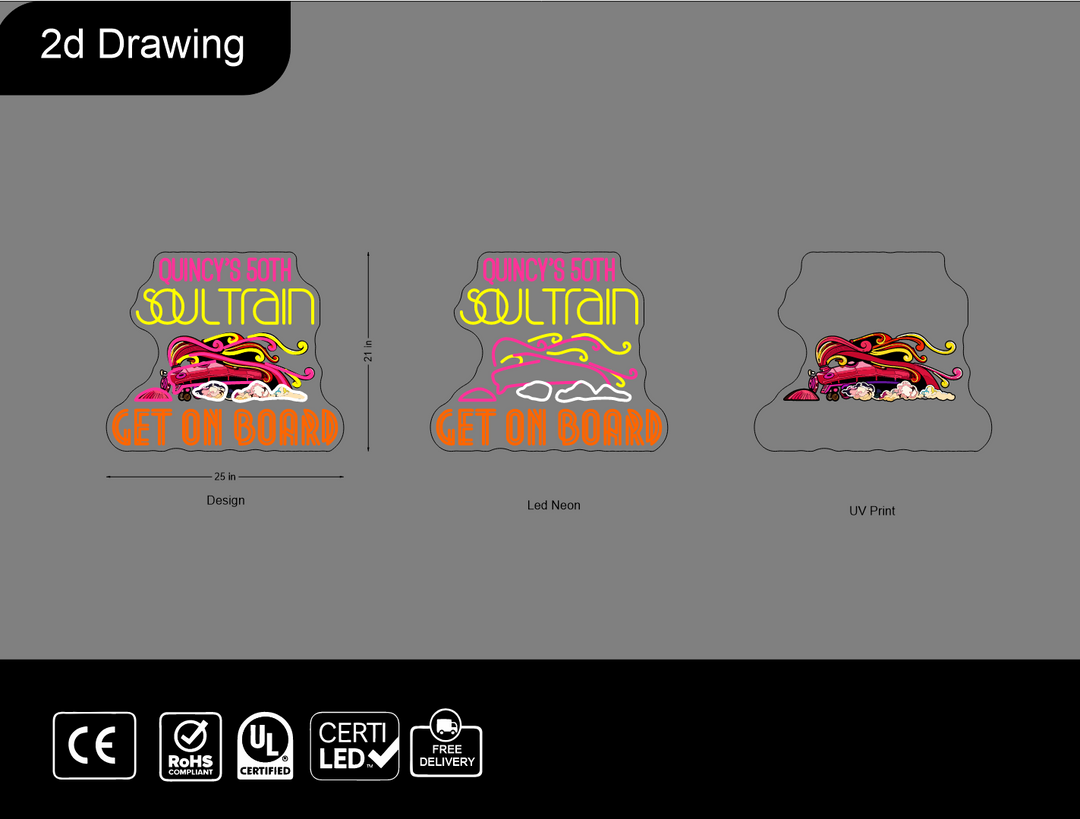 Custom Neon sign for Suzette Dismuke