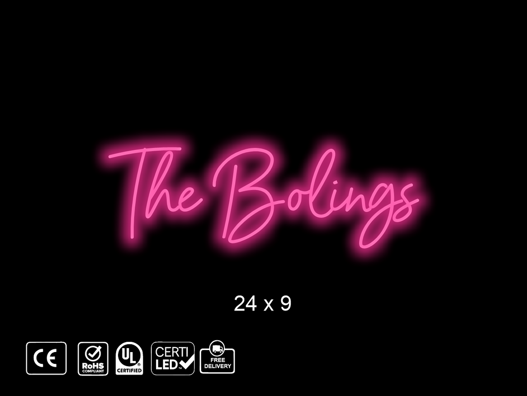 Custom Neon sign for Megan Wegley