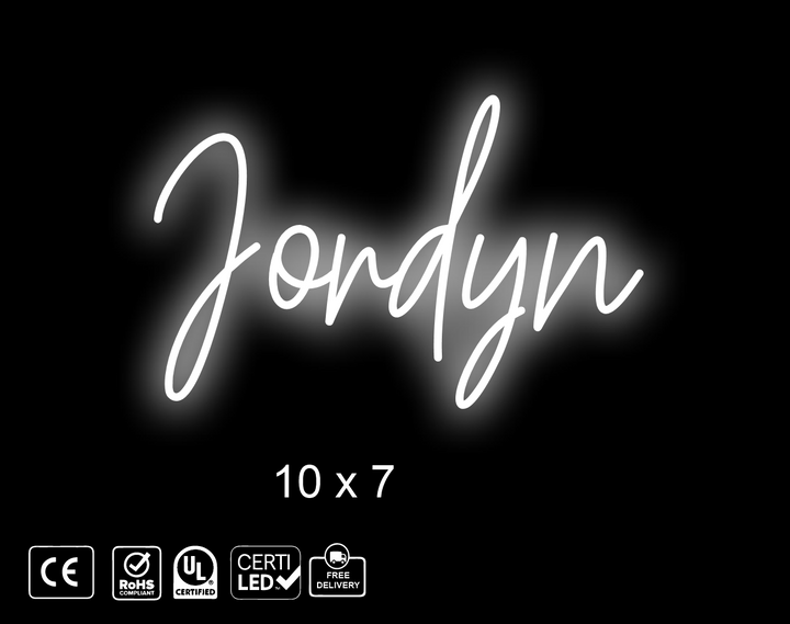 custom neon sign for A. Joslyn