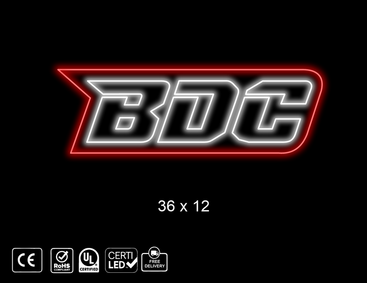 Updated Custom Neon signs for Heather Bennett