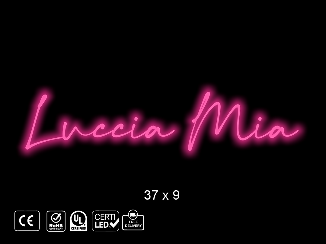 Custom Neon sign for Johnny Serrata