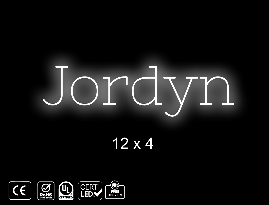 custom neon sign for A. Joslyn