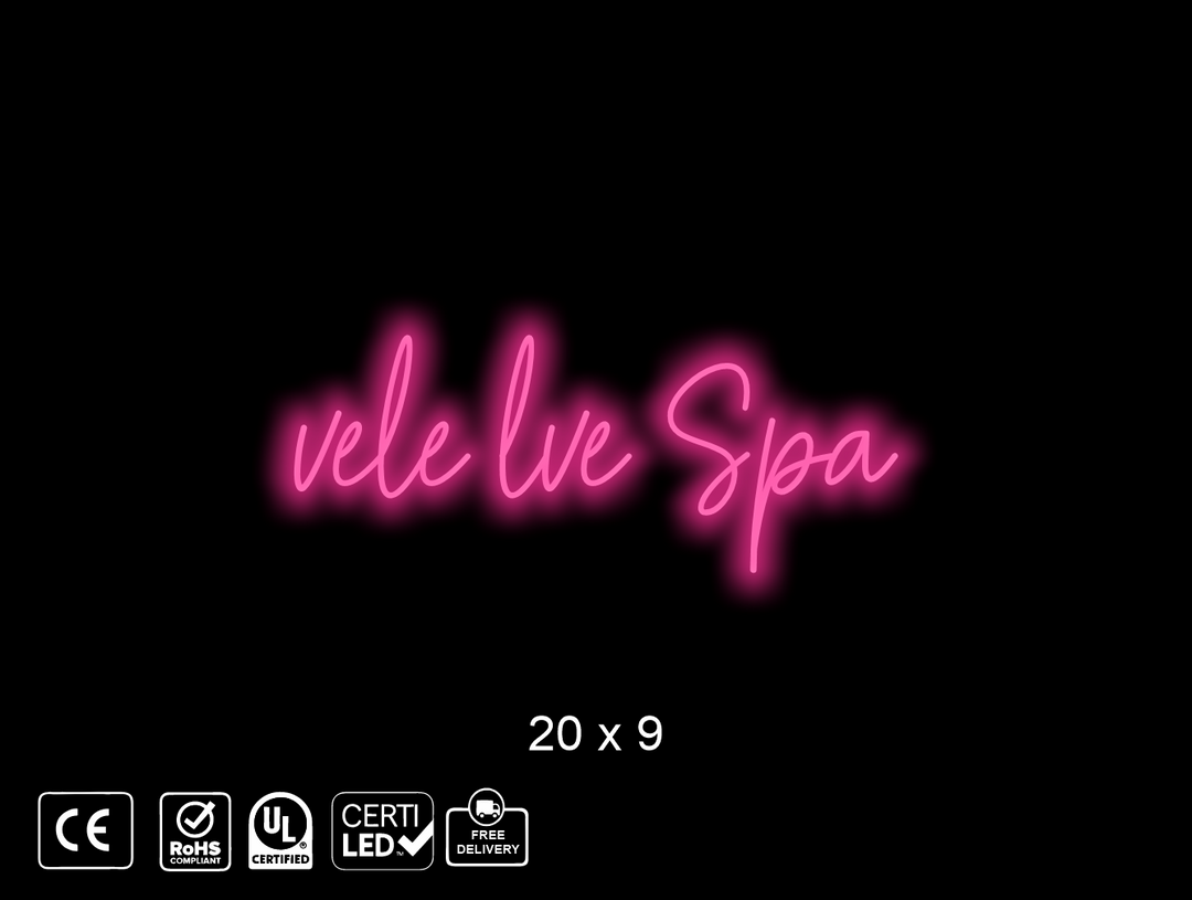 Custom Neon sign for Eliza