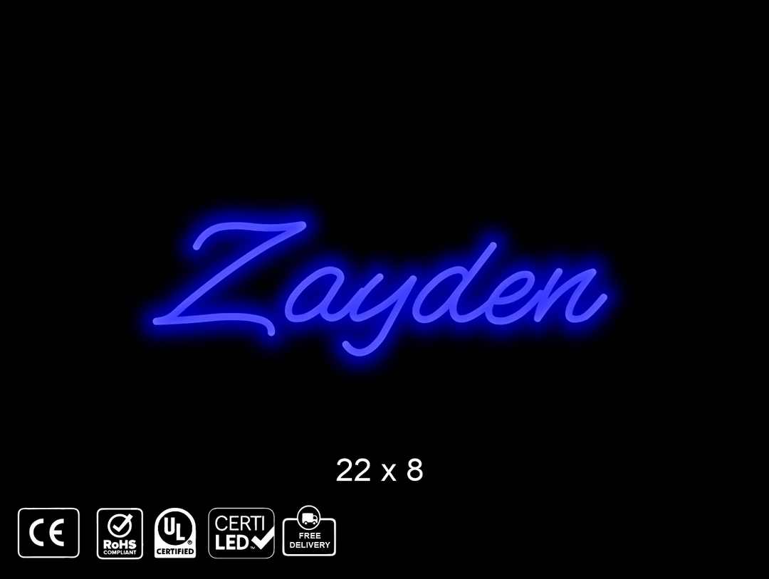 Neon sign for Isabel Tpring
