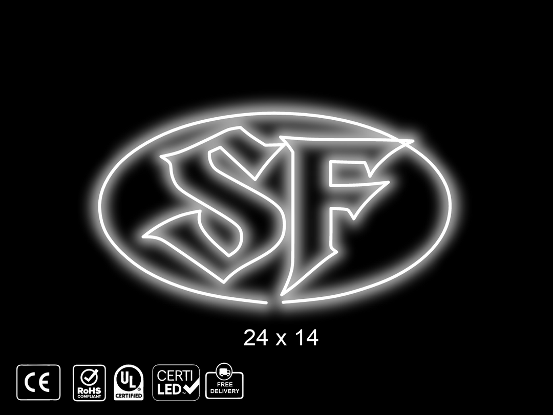 Neon sign for Benjamin sutera