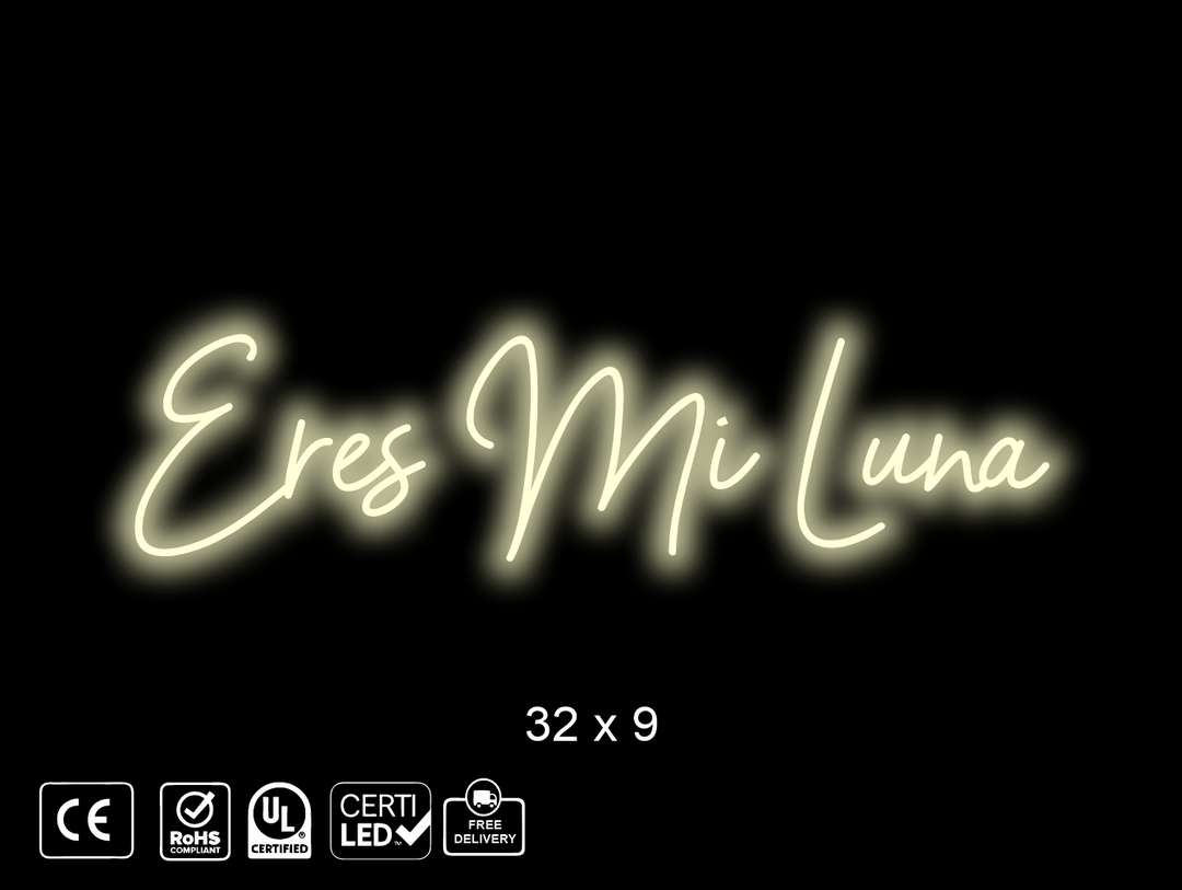 Neon sign for Elgaya Mileth