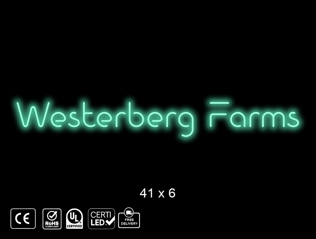 Neon sign for I Lancaster