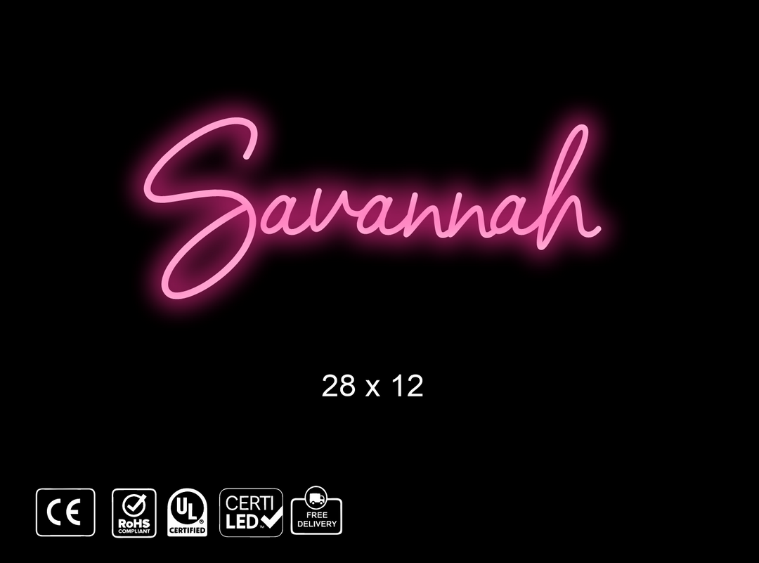 Custom Neon sign for Mary Anne