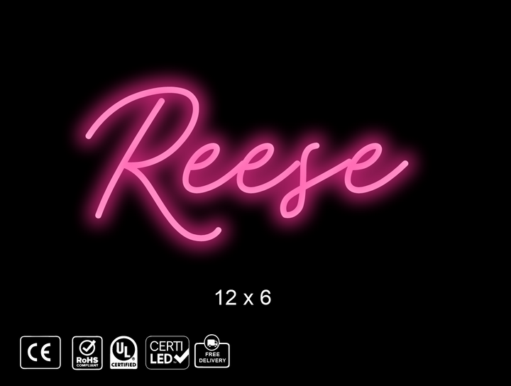 Custom Neon sign for Alison