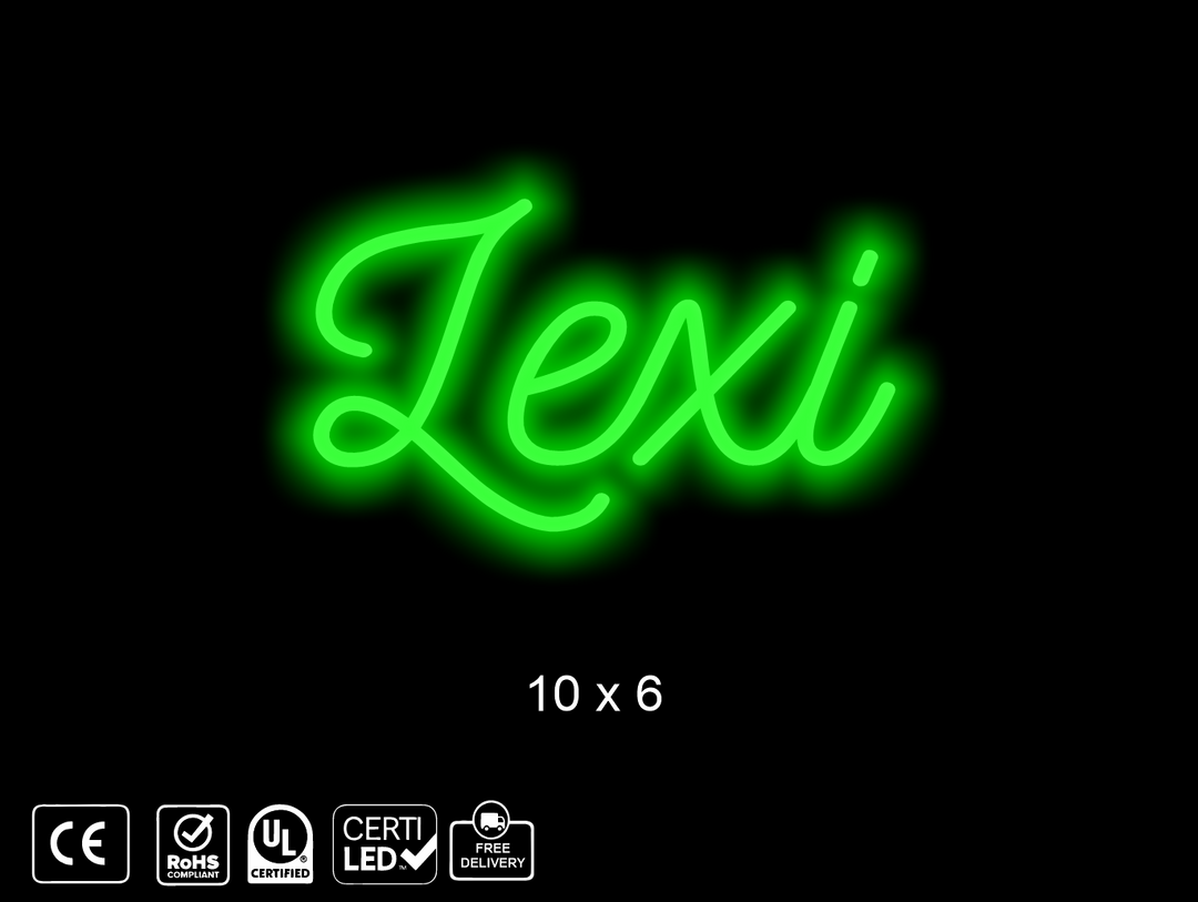 Custom Neon sign for Lexi