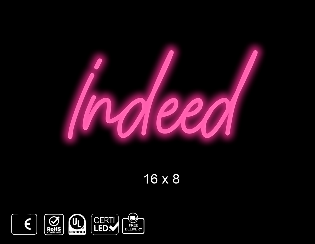 Custom Neon sign for B. McAfee