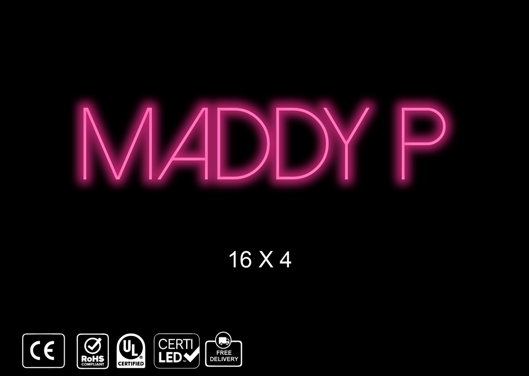 Custom Neon sign for Melissa Kindle