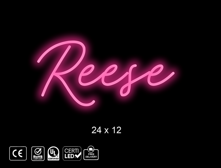 Custom Neon sign for Alison