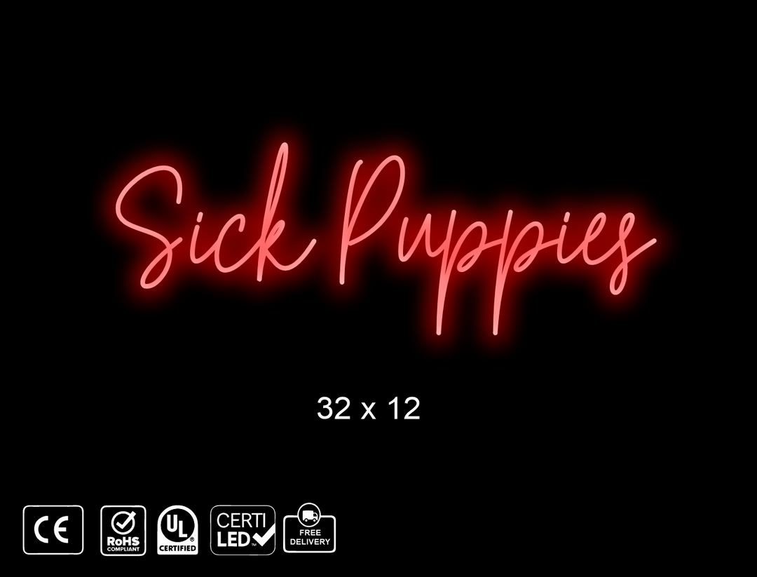 Custom neon sign for Joey Apex