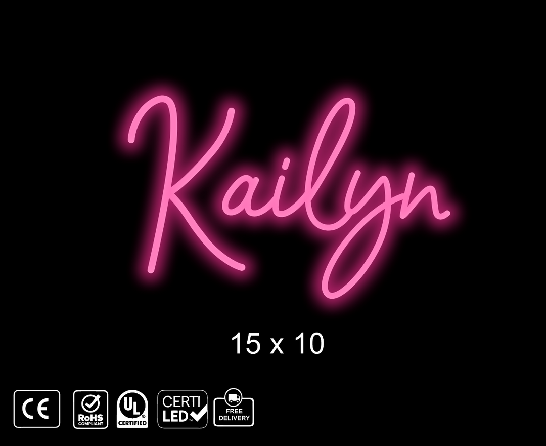 Custom Neon sign for Dallas Diamond
